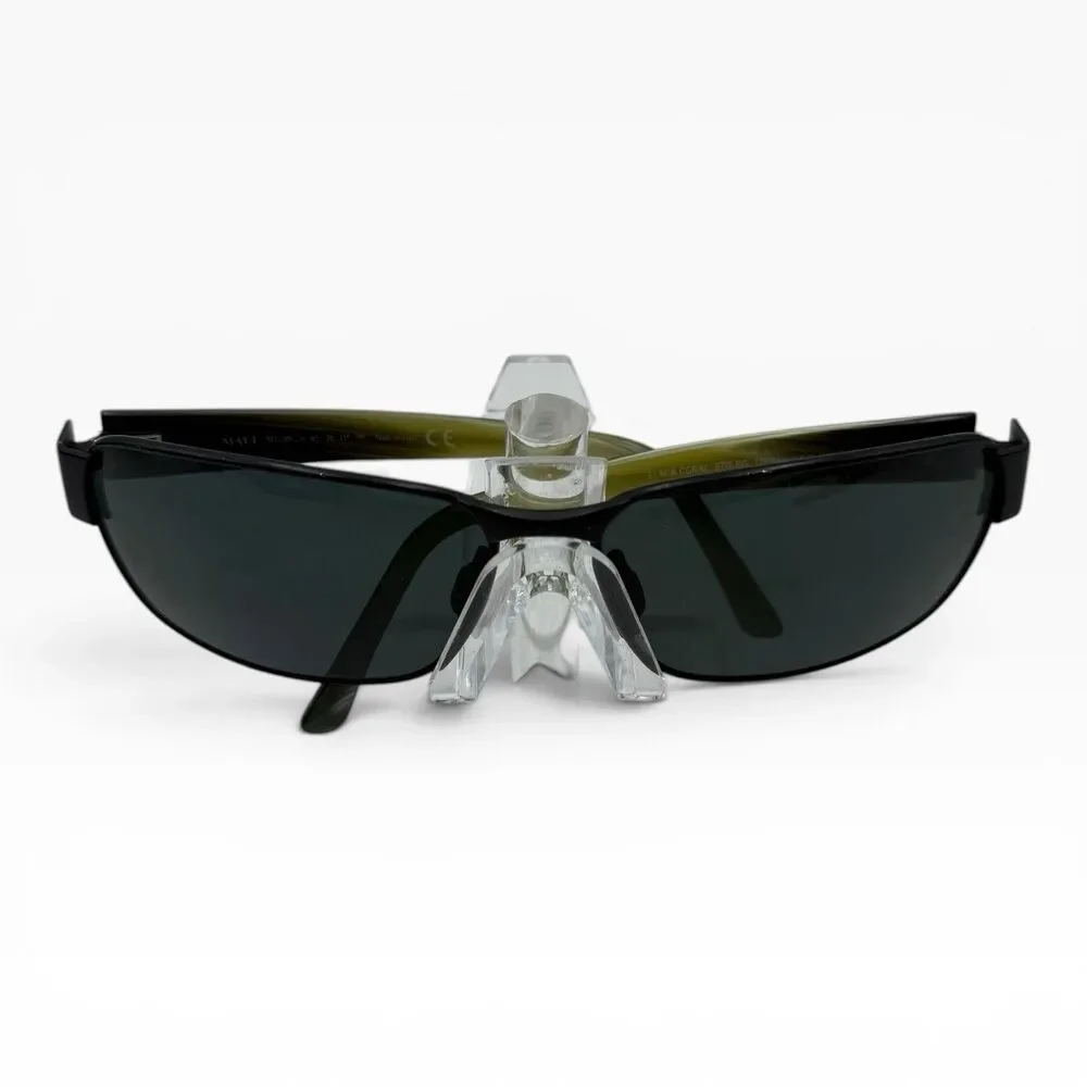 Maui Jim Sunglasses, Black Coral MJ-249-2M, 65-16-115 Matte Black, Metal, Italy